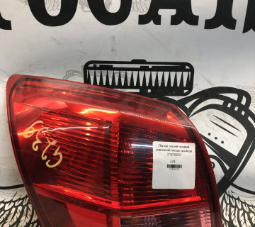 Ліхтар задній лівий зовнішній nissan qashqai 21876257