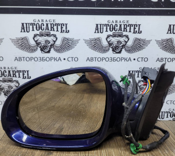 Дзеркало заднього виду ліве Volkswagen Passat B6 6 pin 2005-2010 3c0857933