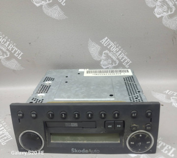 6y0035160a радіо магнітафон Skoda fabia 1