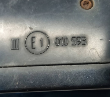 e1010593 Дзеркало бічне праве для Audi A6 C5, 7 Пінів, 1997-2004