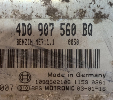Блок керування двигуном VW Touareg 4.2 TDI 4d0907560bq