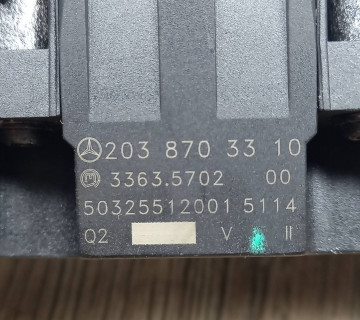 Панель управління Mercedes W203 A2038703310