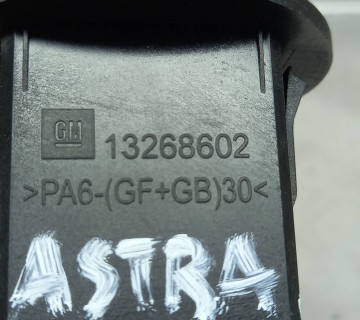 Кнопка перемикання подушок Airbag Opel Astra J 13268602