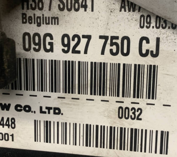 блок управління коробкою передач Volkswagen PASSAT B6 09g927750cj