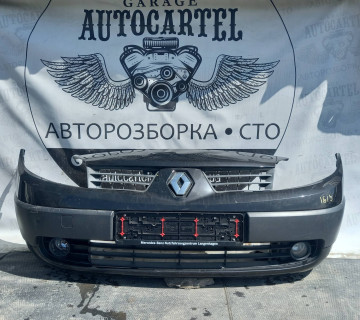 Бампер передній Renault Scenic 2 2005, 21755484