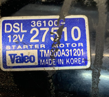 Стартер Hyundai Getz Matrix Accent 1.5 crdi 36100-27510