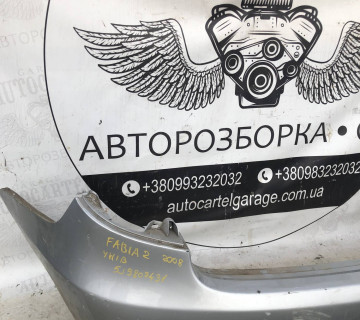 5j9807431 Бампер задній універсал Skoda Fabia 2007-2014 21895715
