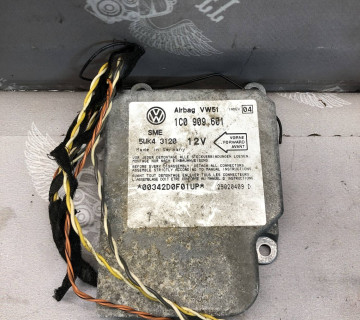 Блок управління airbag 1c0909601, 5wk43120 Skoda fabia