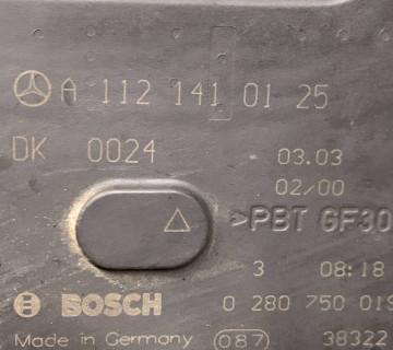 Заслінка дросельна Mercedes W211 E-class W220 W203, 3.2-2.8 a1121410125
