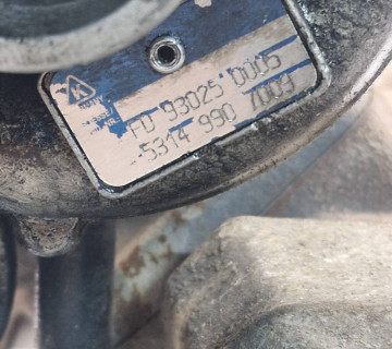 53149907009 Турбіна Audi 80 B3-B4 1987-1996 1.9