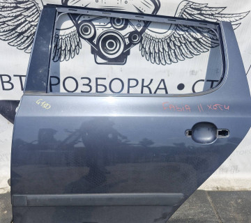 Дверка задня ліва Skoda Fabia 2007-2014 21736186