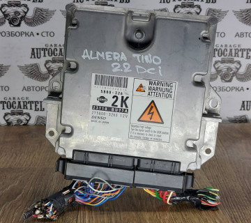 Блок керування двигуном Nissan Almera Tino 2.2 DCI 23710BU77A