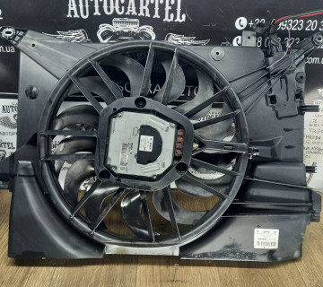 Мотор вентилятора з диффузором в зборі Volvo S60 1137328116