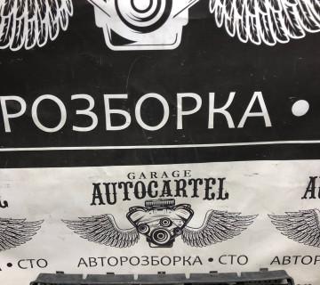 Решітка заглушка бампера передня VW03 Golf 4 97-03р 1j0853677d
