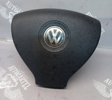 1K0880201AF Подушка безпеки кермо 3 спиці Volkswagen Golf 5 2003 - 2009