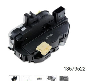 13579522 Замок дверей передньої лівої Chevrolet Cruze 11-15