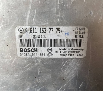 Блок керування двигуном ЕБУ MERCEDES A6111537779 CR2.11 2.2L