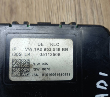 Блок підрульовий перемикачів Volkswagen Golf V, Caddy, Touran , 1K0953549BB