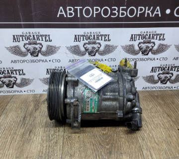 Компрессор кондиціонера Peugeot 407, Citroen C5, 1.6,2.0,2.2D. 9648238480