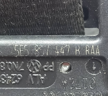 5e5857447b Ремінь безпеки задній VAG SKODA Octavia (A7) (2013 - )