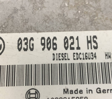 Блок управління двигуном Volkswagen Caddy, 1.9tdi,03g906021hs