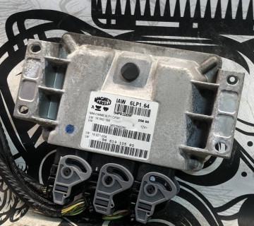 Блок керування двигуном для Peugeot 407 , IAW6LP1.45 , 9657649280 , 9657362180