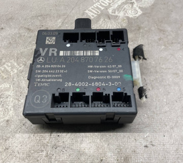 Блок керування двері передньої правої Mercedes W204 a2048707626