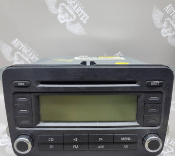 VOLKSWAGEN PASSAT B6 2005-2010 1K0035186AD Магнітола
