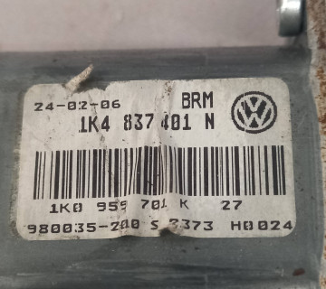 1k4837401n Моторчик склопідйомника лівий передній Volkswagen Golf 5 2003 - 2009