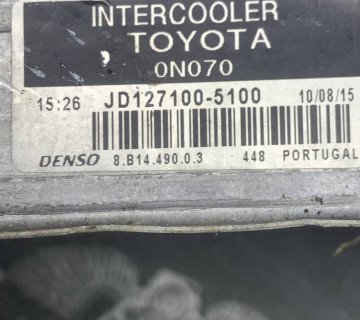 Радіатор інтеркулера TOYOTA YARIS II CRUISER 1.4 D-4D jd127100-5100
