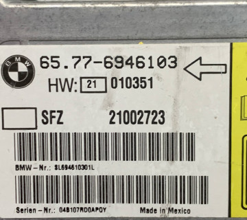Блок керування / модуль airbag BMW 7 E65 E66 6946103