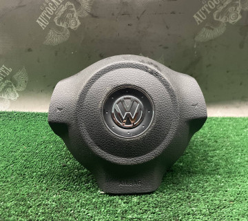 Подушка безпеки в кермо airbag Volkswagen Golf 6 Plus 1km880201a