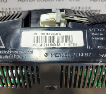 Панель приладів Mercedes W211 eclass 2115405511