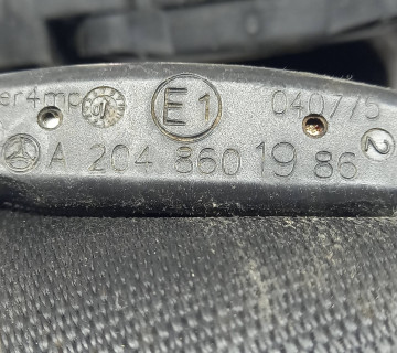 a2048601986 Ремінь безпеки передній лівий Mercedes W204 (з піропатроном)