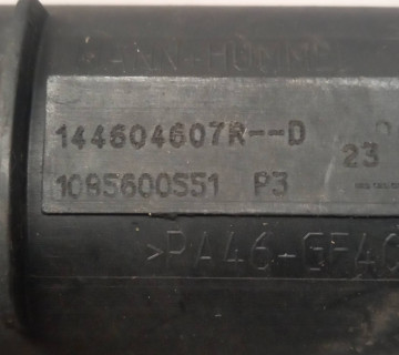 Патрубок інтеркулера правий Renault Megane 3, Scenic 3, 1.5 DCi, 144604607r