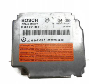 0285001881 Блок керування AIRBAG Mercedes-benz C209, W203, W209, CL203