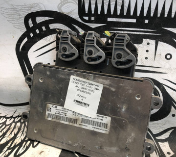 КОМП`ЮТЕР ДВИГУНА ПЕЖО 1007 1.4 8V J34P-AAE 9661717780 9655883280