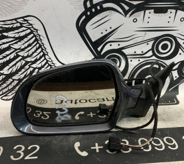 Дзеркало ліве оригінал Skoda Octavia A5 E1020989 6 pin (рестайл) 21902963