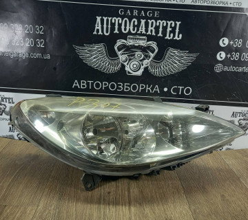 Фара передня права Peugeot 307. 2001-2008. 9641615680 09507