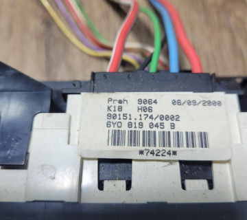 Блок управління пічкою Skoda Fabia 6Y0819045B