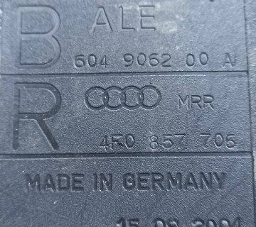 Ремінь безпеки передній правий з піропатр елект Audi A6 C6, 4F0857706, 6790-01, 4F0857 706
