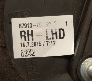 87910-00260 Дзеркало переднє праве 4pin toyota yaris ii 2005-