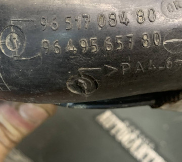 Патрубок турбіни Peugeot Partner 2.0hdi 1996-2008 9651708480