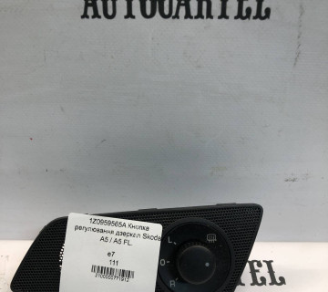 1Z0959565A Кнопка регулювання дзеркал Skoda А5 / A5 FL.