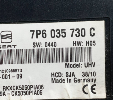 Блок керування Bluetooth Skoda Octavia (1Z3), Skoda Octavia (1Z5), Skoda Roomster (5J7), Skoda Fabia 7p6035730c
