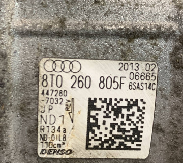 Компресор кондиціонера AUDI A4 B8 A5 8T A6 C7 2.0 TDI 8t0260805f
