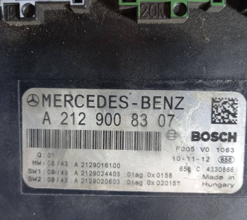Блок предохранителей sam для Mercedes Benz W212 e-klasse 2009-2016. A2129008307