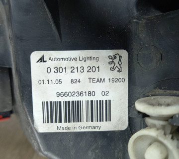 Фара передня ліва PEUGEOT 407 06R-9660236180 966023618002