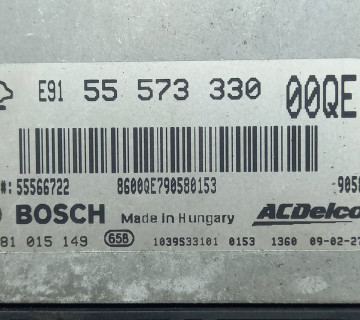 55573330 Блок керування двигуном OPEL INSIGNIA 2008-2013 2.0 cdti