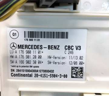 Блок управления двигателем Mercedes W246 A1769001101